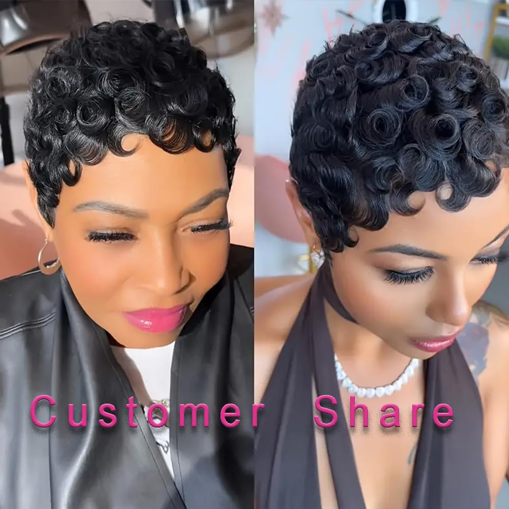 SeFiSha wear-and-go wig offers quick five-minute installation.