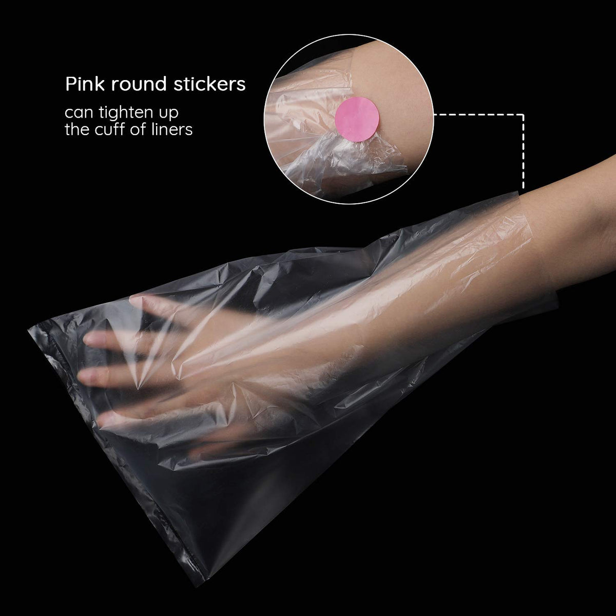 Segbeauty easy to use PE material provides a sturdy slip resistant barrier