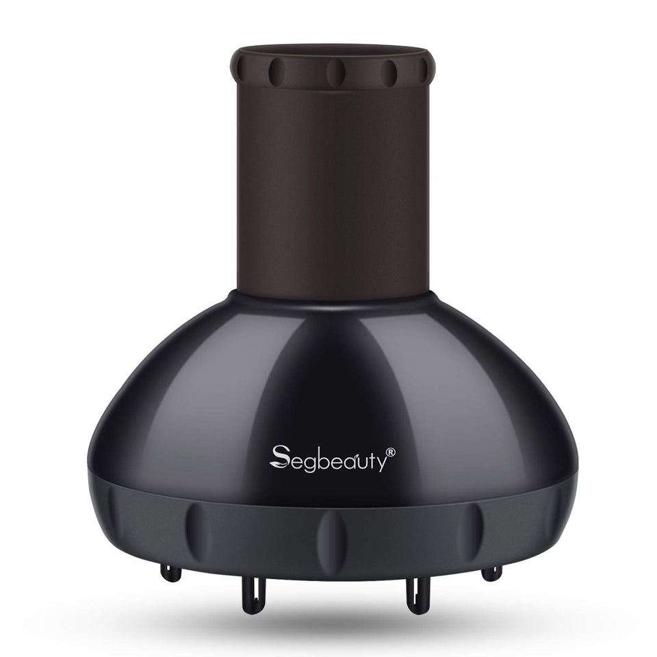 Segbeauty hair diffuser nozzle fits 1.57–1.97 inch dryers for versatile styling