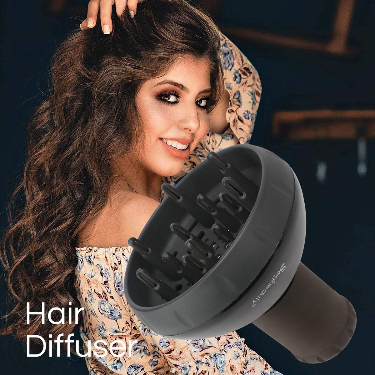 Segbeauty hair diffuser easy-care design makes cleaning quick and simple