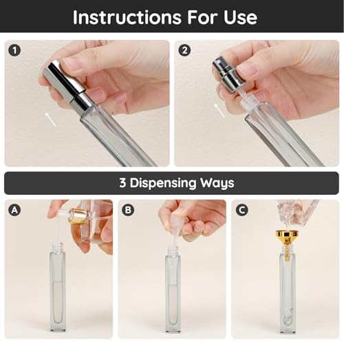Segbeauty leak-proof screw-cap design keeps bottles secure during travel