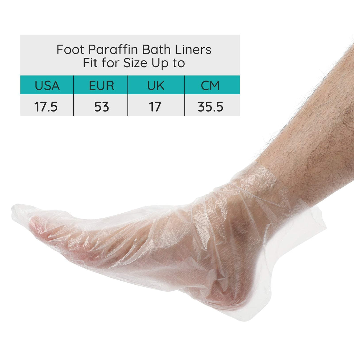 Segbeauty liner with thickened material delivers a durable, leak-free paraffin session