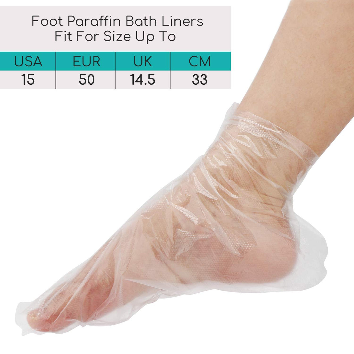 Segbeauty paraffin wax liners with 100 gloves included for DIY wax care