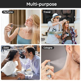 Segbeauty portable perfume bottles fitting in handbags for quick touch-ups