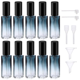 Segbeauty travel bottle 10ml glass set for leak-proof on-the-go fragrance.