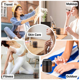 Segbeauty travel cosmetic bottles set in a compact 3-pack