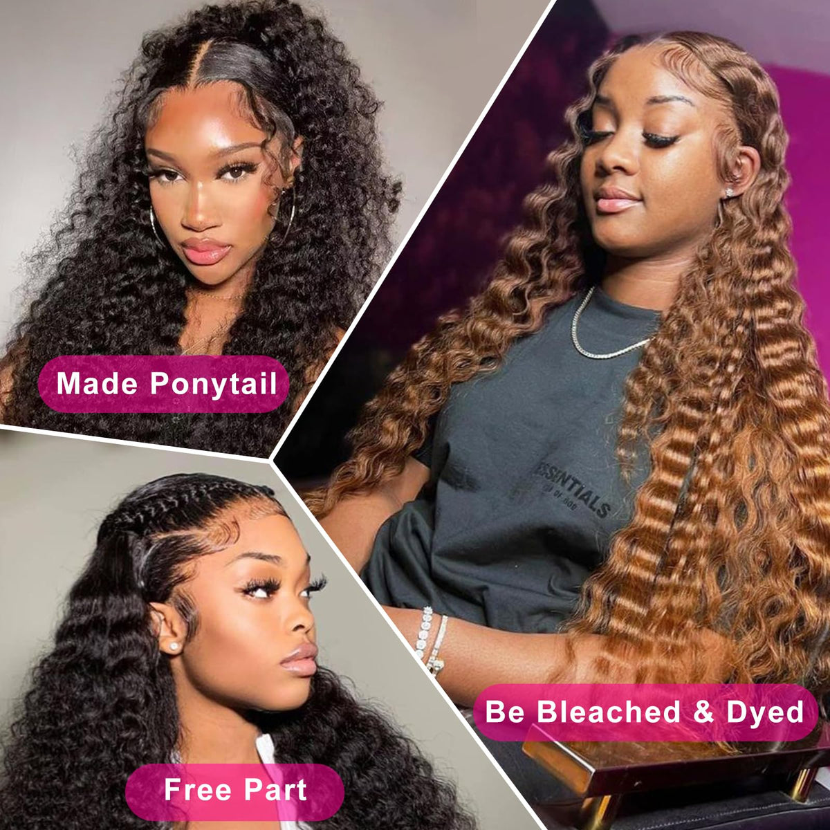 Segsavor pre plucked lace wig ready to wear for quick styling
