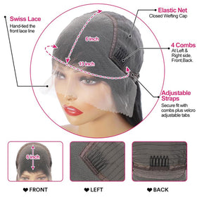 Segsavor wig cap and care guide included for easy maintenance