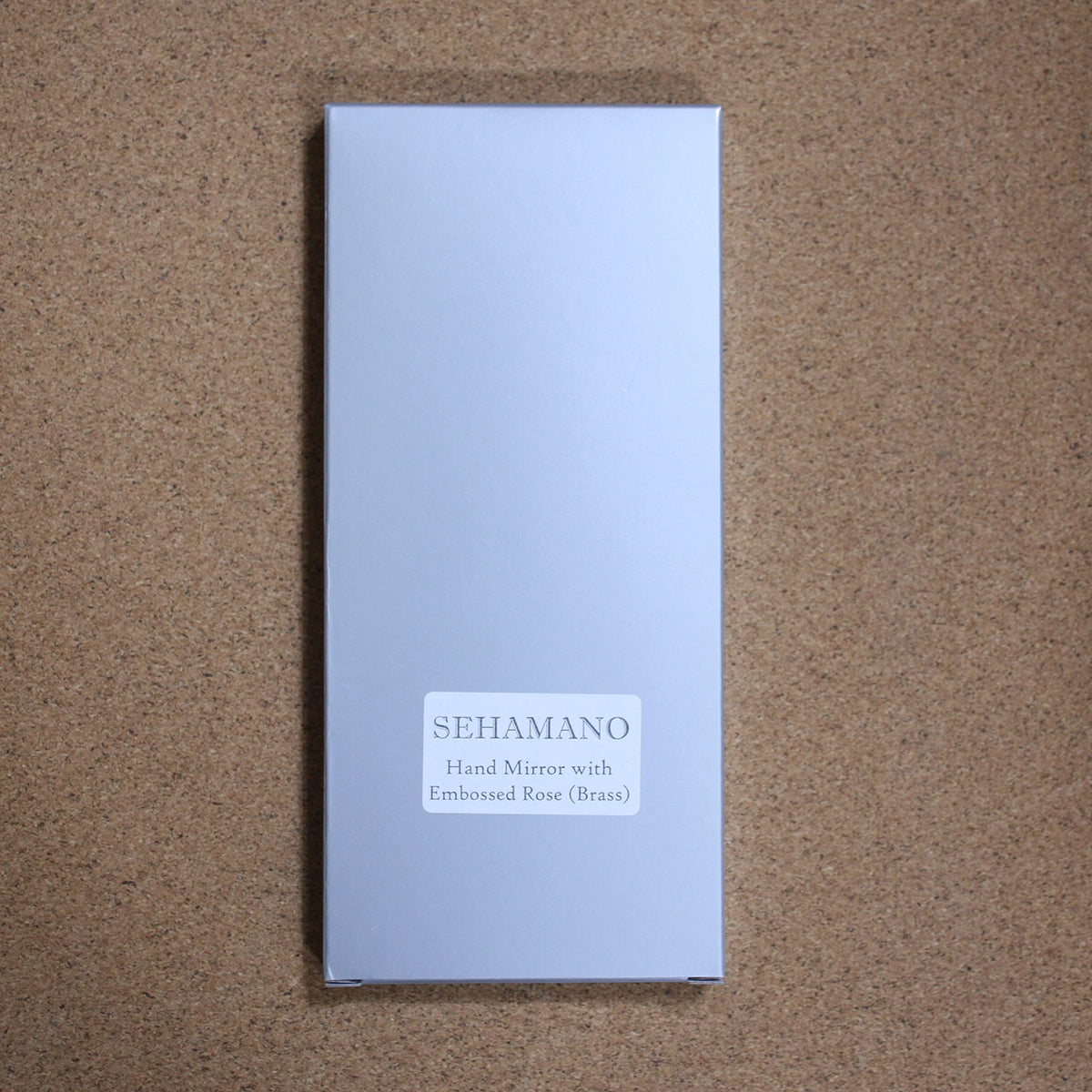 SEHAMANO brass matte gold makeup mirror combining vintage style with reliability.