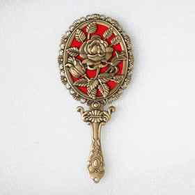 SEHAMANO slender design hand mirror ideal for travel and daily routines.