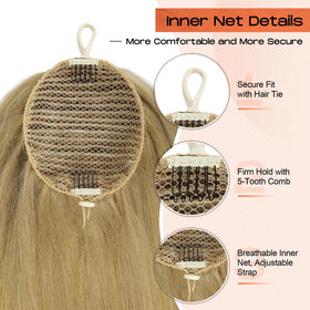 SEIKEA Cheer Ponytail quick to apply for competition prep.