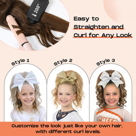 SEIKEA Donut bun-optional assembly: quick, secure application for a polished ponytail.