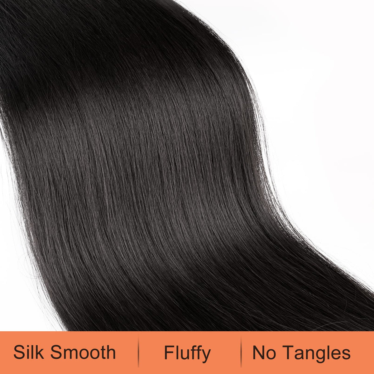 SEIKEA ponytail extension showcases soft, silky fiber for a natural-looking sheen.