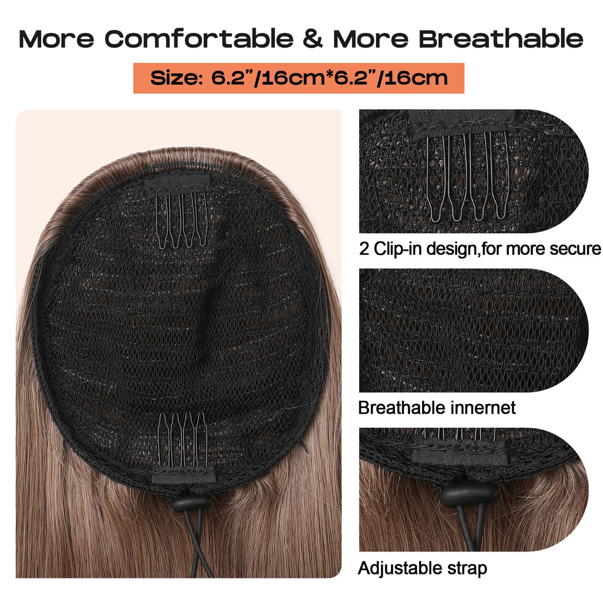 SEIKEA washable and reusable design for flexible styling options