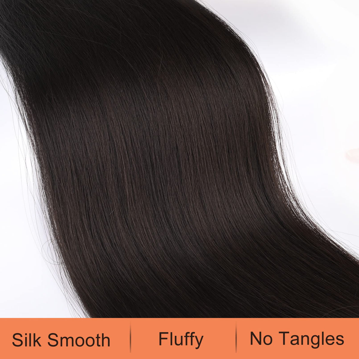 SEIKEA soft synthetic ponytail fiber provides natural-looking fullness.