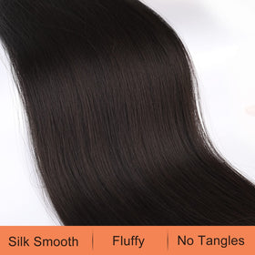 SEIKEA soft synthetic ponytail fiber provides natural-looking fullness.