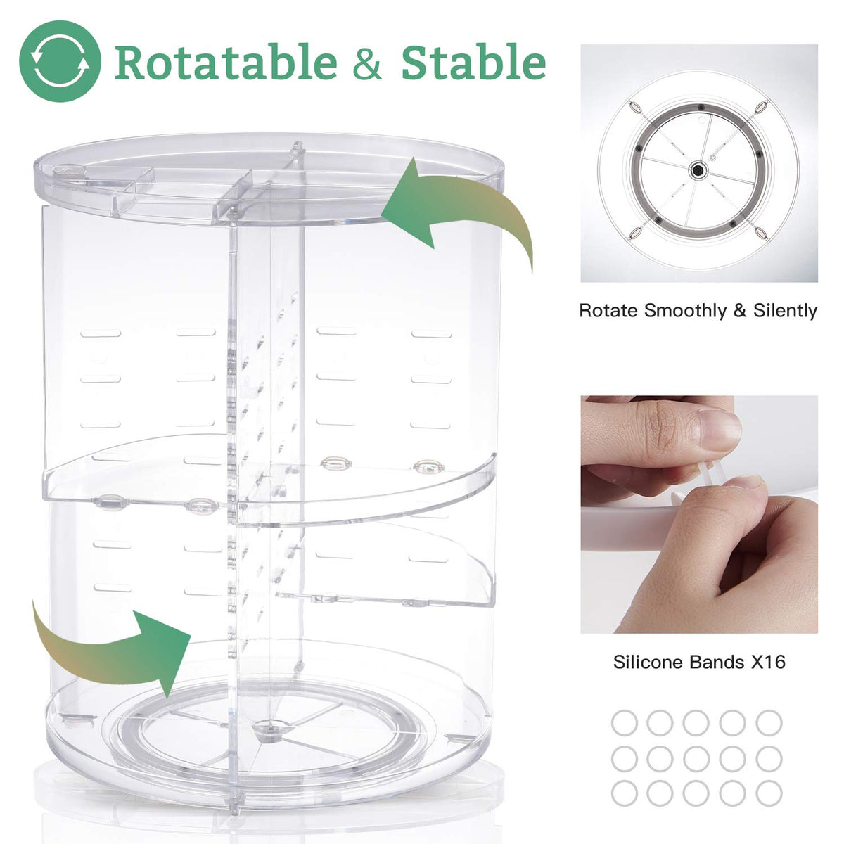 seinlife foldable design compact storage for small spaces