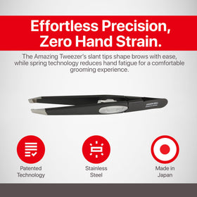 SEKI EDGE SS-518 tension stopper maintains steady tips during tweezing