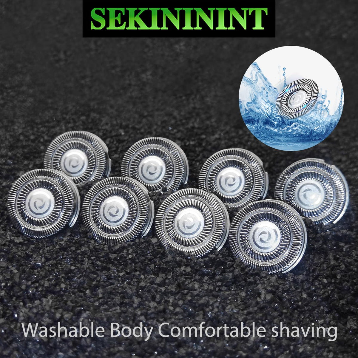 SEKINININT hygienic durable blades ensure consistent performance over time.
