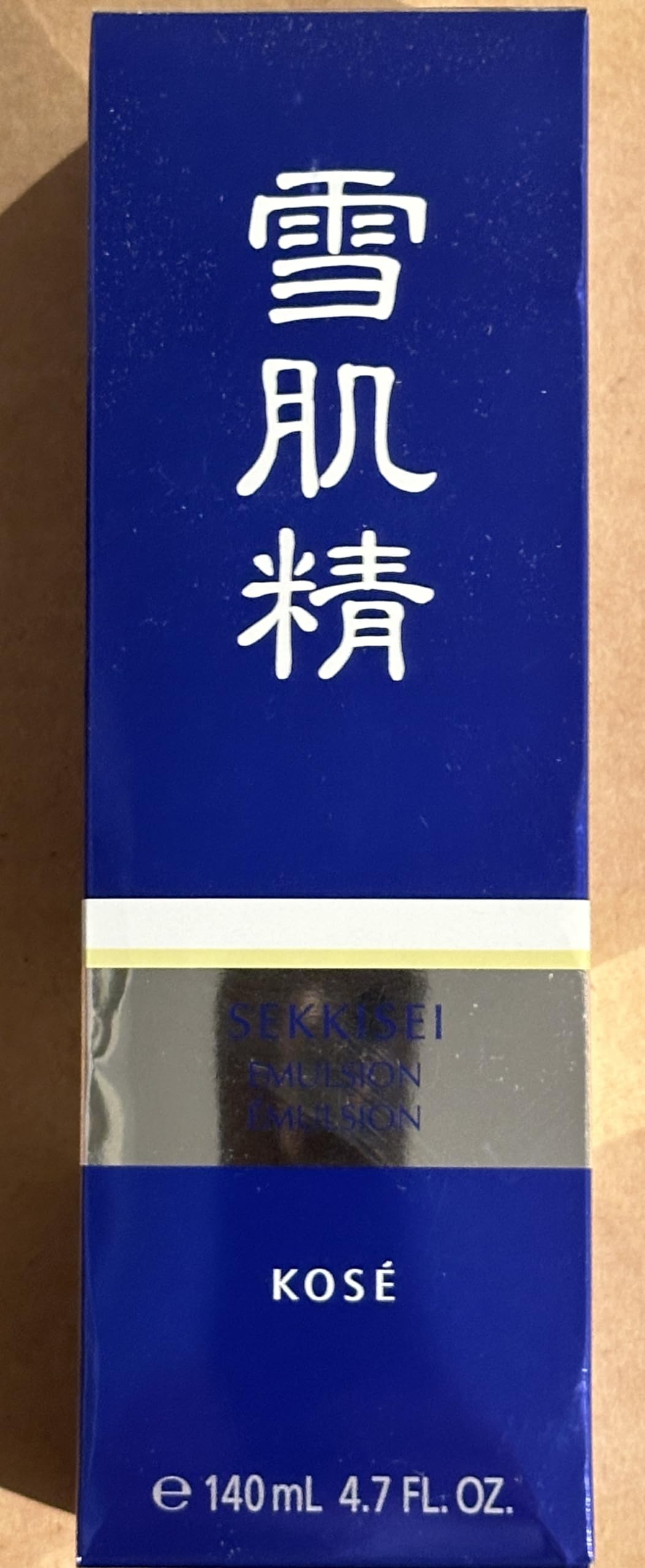SEKKISEI Emulsion packaging proudly made in Japan.