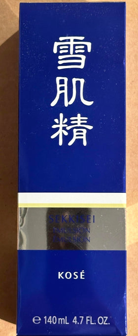 SEKKISEI Emulsion packaging proudly made in Japan.