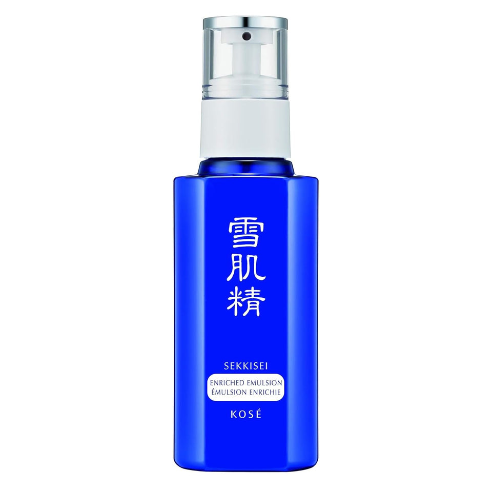 SEKKISEI Enriched Emulsion bottle pour for precise, hydrating application
