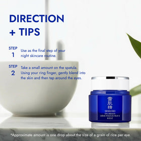 SEKKISEI Eye Cream visible brightening in the under-eye area
