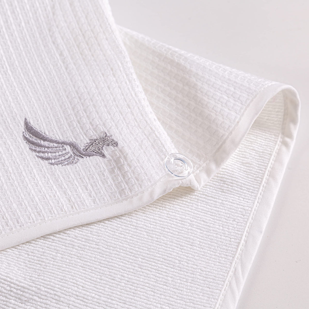 SELARUS cotton towel wrap for long hair easy wrap during routines