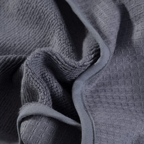 SELARUS hair towel wrap worn as turban for hands-free drying.