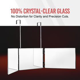Self-Cut System fold-flat storage for easy packing.