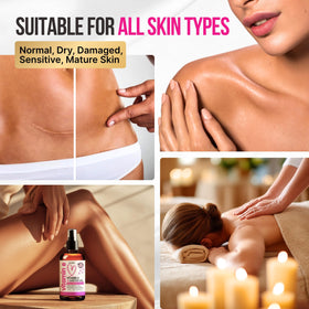 SelfWISE stretch marks care focus for hydrated, supple skin.