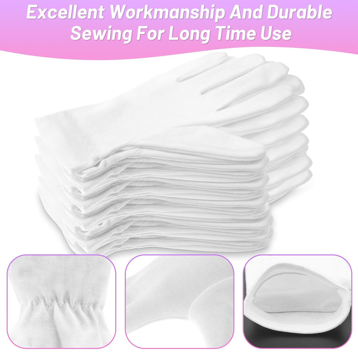 Selizo dry hands gloves offer soft cotton comfort for daily use.