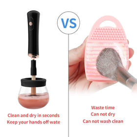 Senbowe brush-cleaning bowl with water and soap enables efficient cleaning.