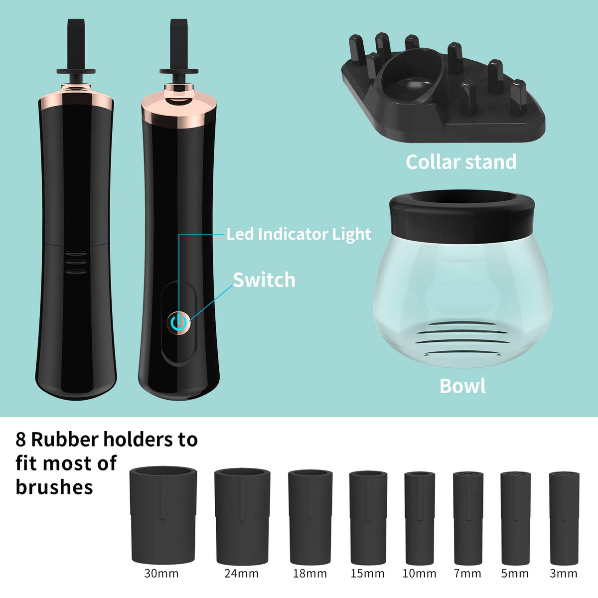 Senbowe compact portable cleaner is travel-friendly and convenient.