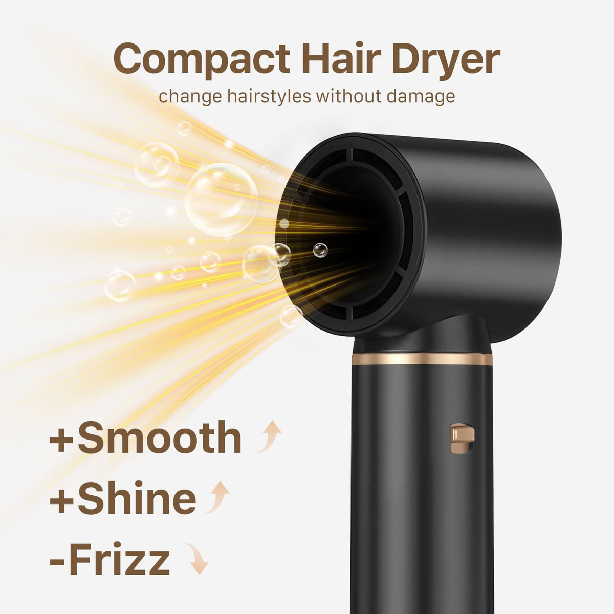 Sendowtek round comb attachment ready for detangling and volume