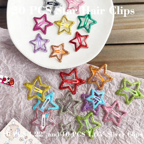 Seneeel star hair clip color options match outfits and moods.
