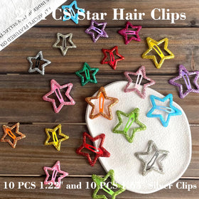 Seneeel star hair clip worn for casual and formal occasions.