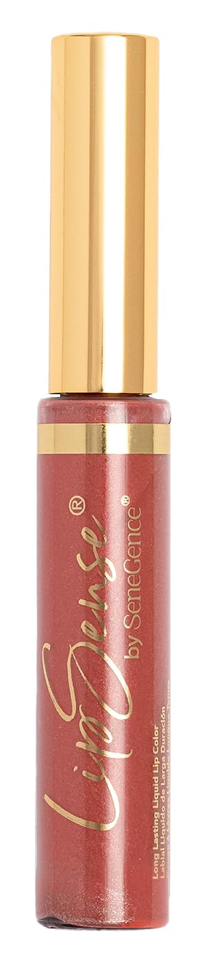 SeneGence LipSense bottle displaying transfer-free, long-lasting color.