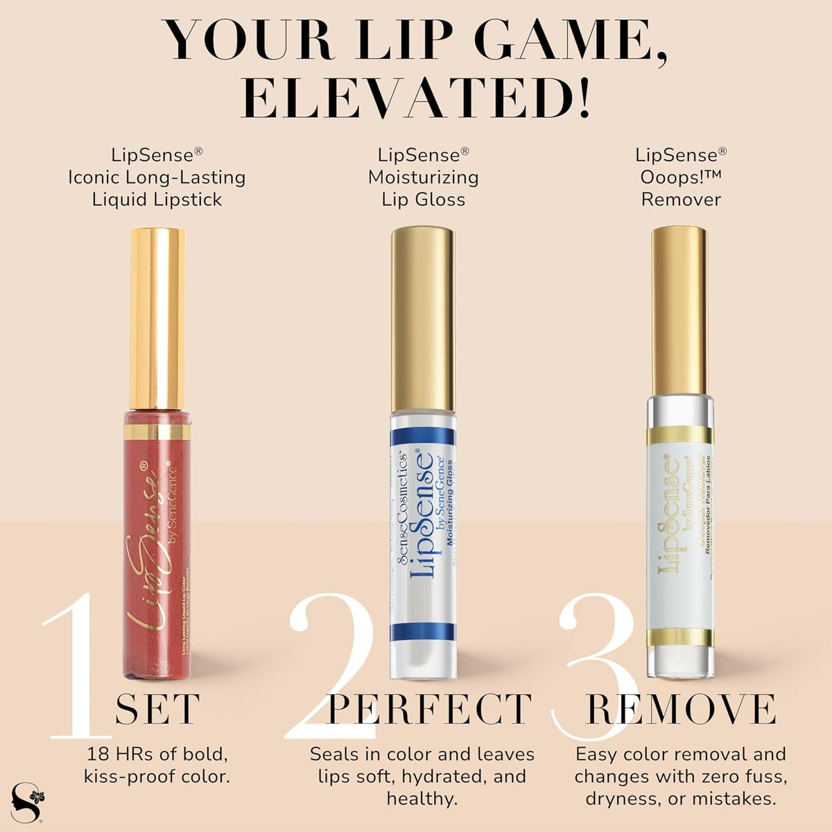 SeneGence LipSense clean beauty ingredients list.