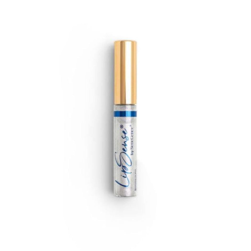 SeneGence LipSense Moisturizing Gloss closeup showing rich hydration and a glossy shine