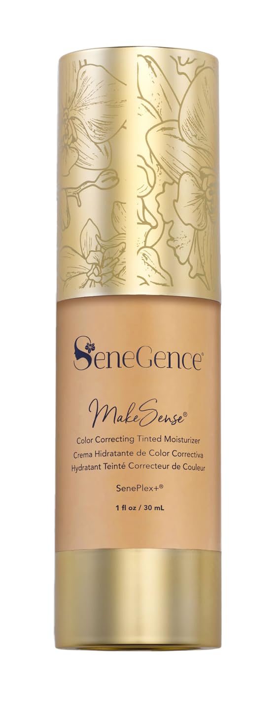 SeneGence MakeSense Color Correcting Tinted Moisturizer bottle provides a natural glow and hydration