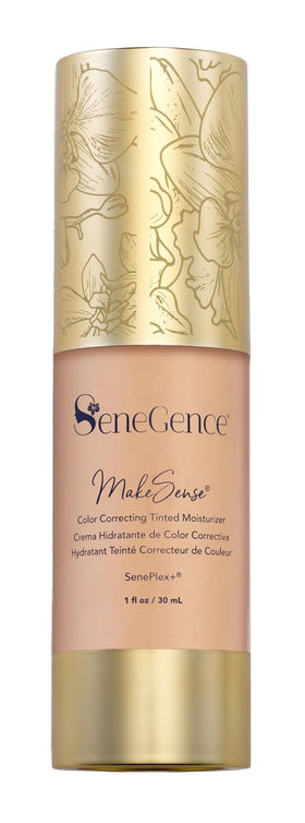 SeneGence MakeSense tinted moisturizer bottle for a natural glow.