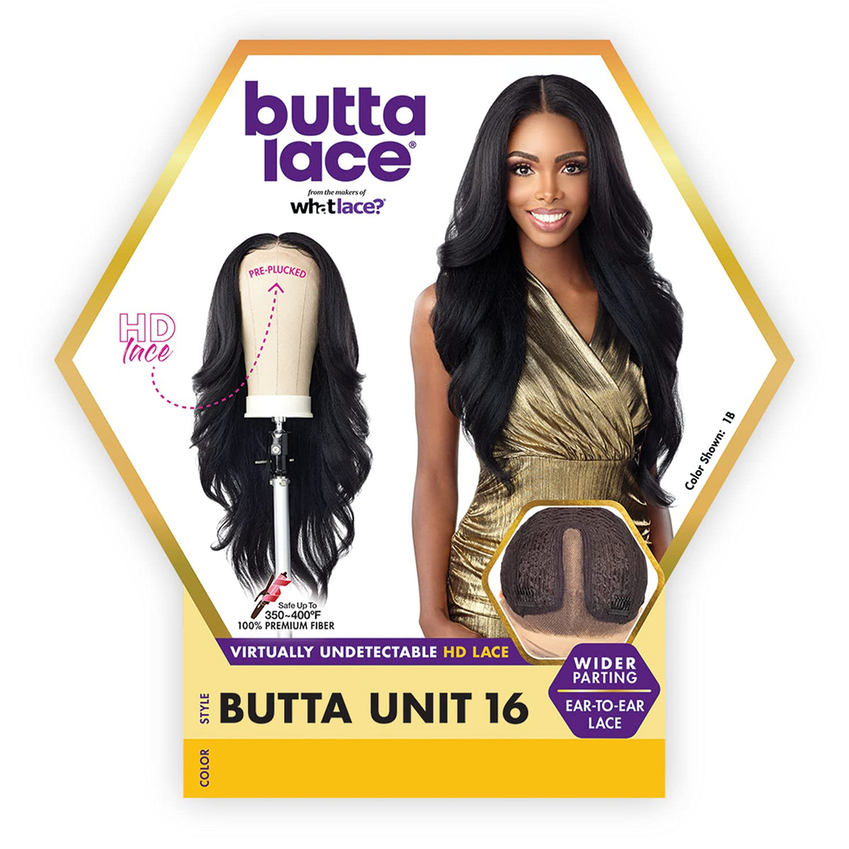 Sensationnel Butta Lace Wig Unit 16 glueless lacefront for easy DIY wear
