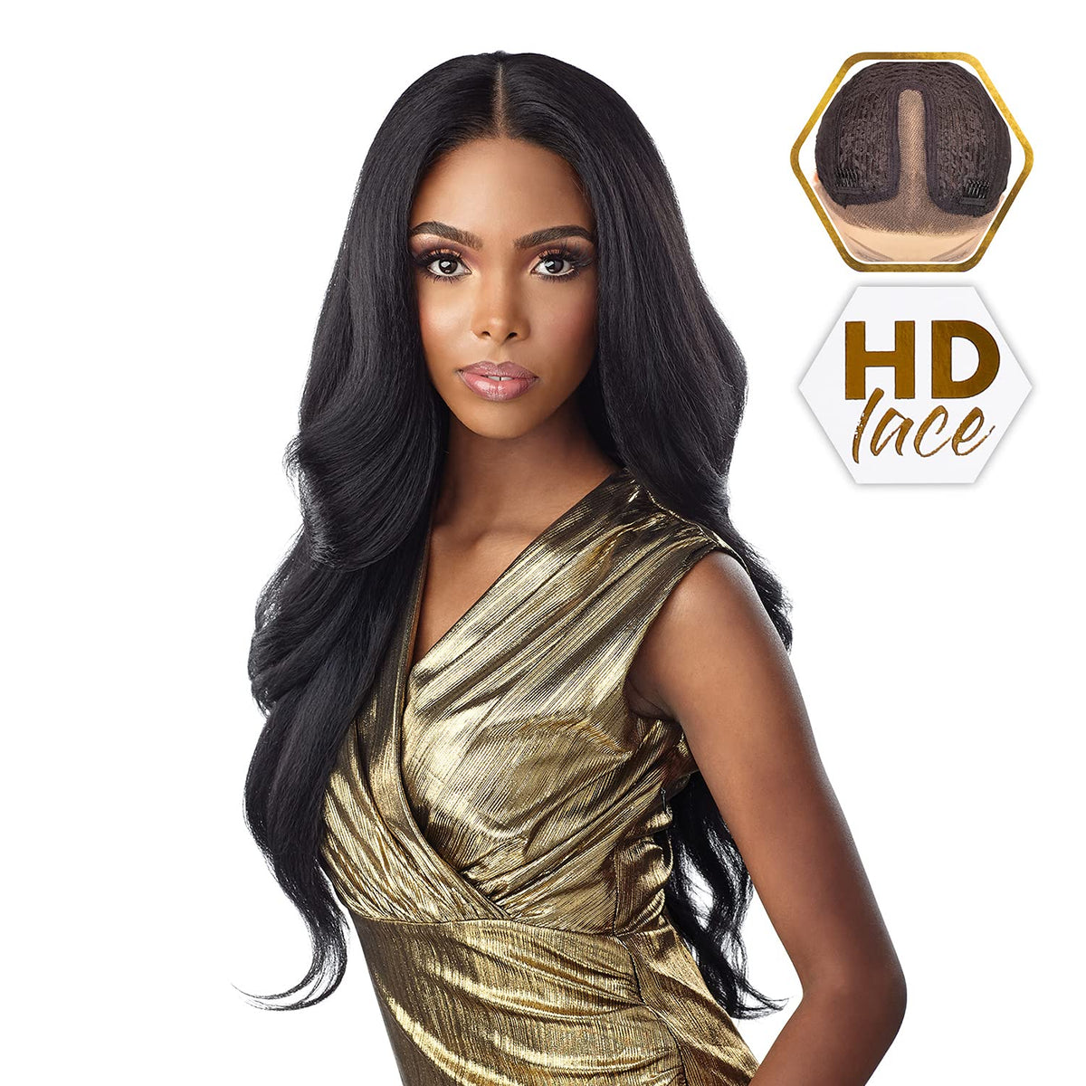 Sensationnel Butta Lace Wig Unit 16 heat-safe synthetic hair texture for styling