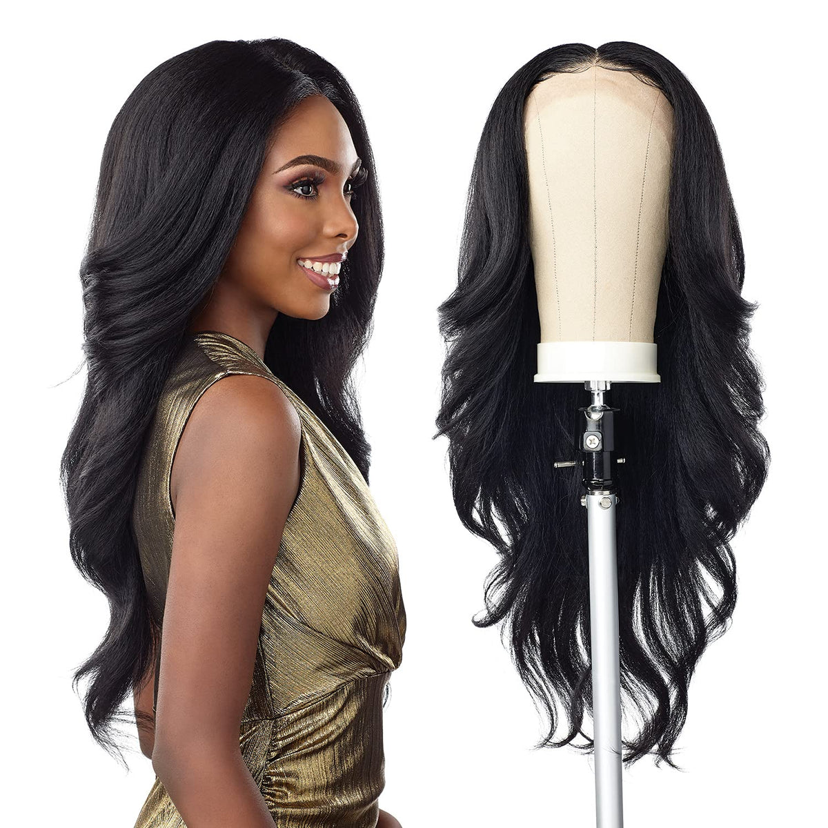 Sensationnel Butta Lace Wig Unit 16 offblack shade for everyday wear