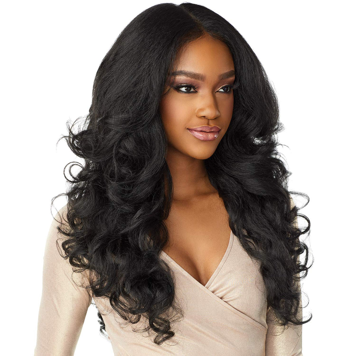 Sensationnel What Lace flamboyage balayage color adds vibrant highlights
