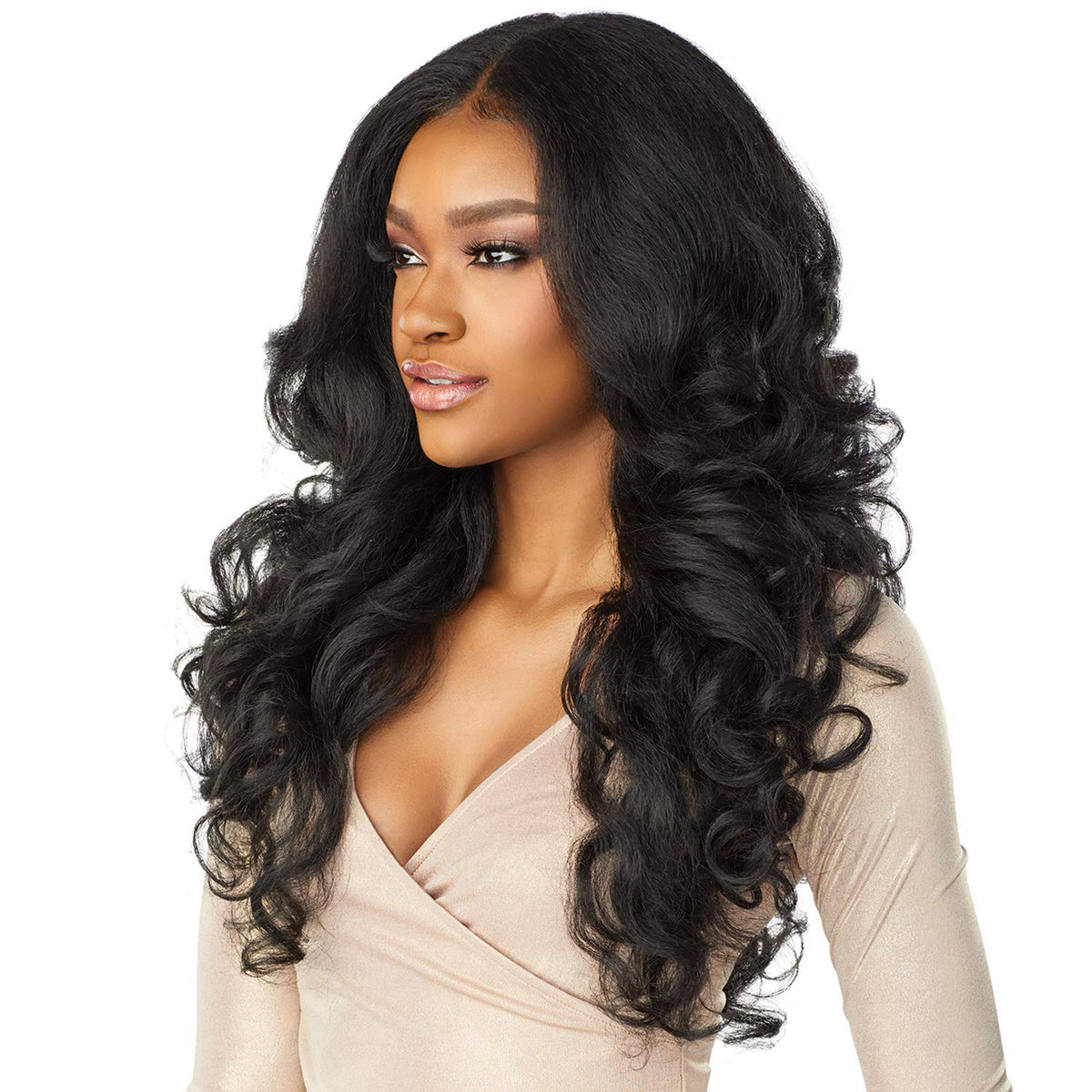Sensationnel What Lace heat-safe synthetic fiber withstands styling tools