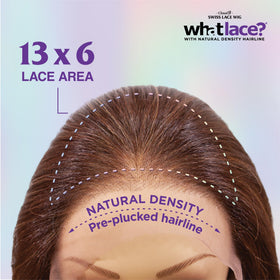 Sensationnel What Lace preplucked hairline detail highlights babyhair for seamless blend