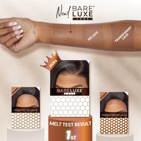Sensationnel Bare Lace 13x6 side view showing ear-to-ear baby hairs for realism.