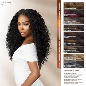Sensationnel Bare Lace 13x6 wig breathable mesh cap promotes comfort during wear